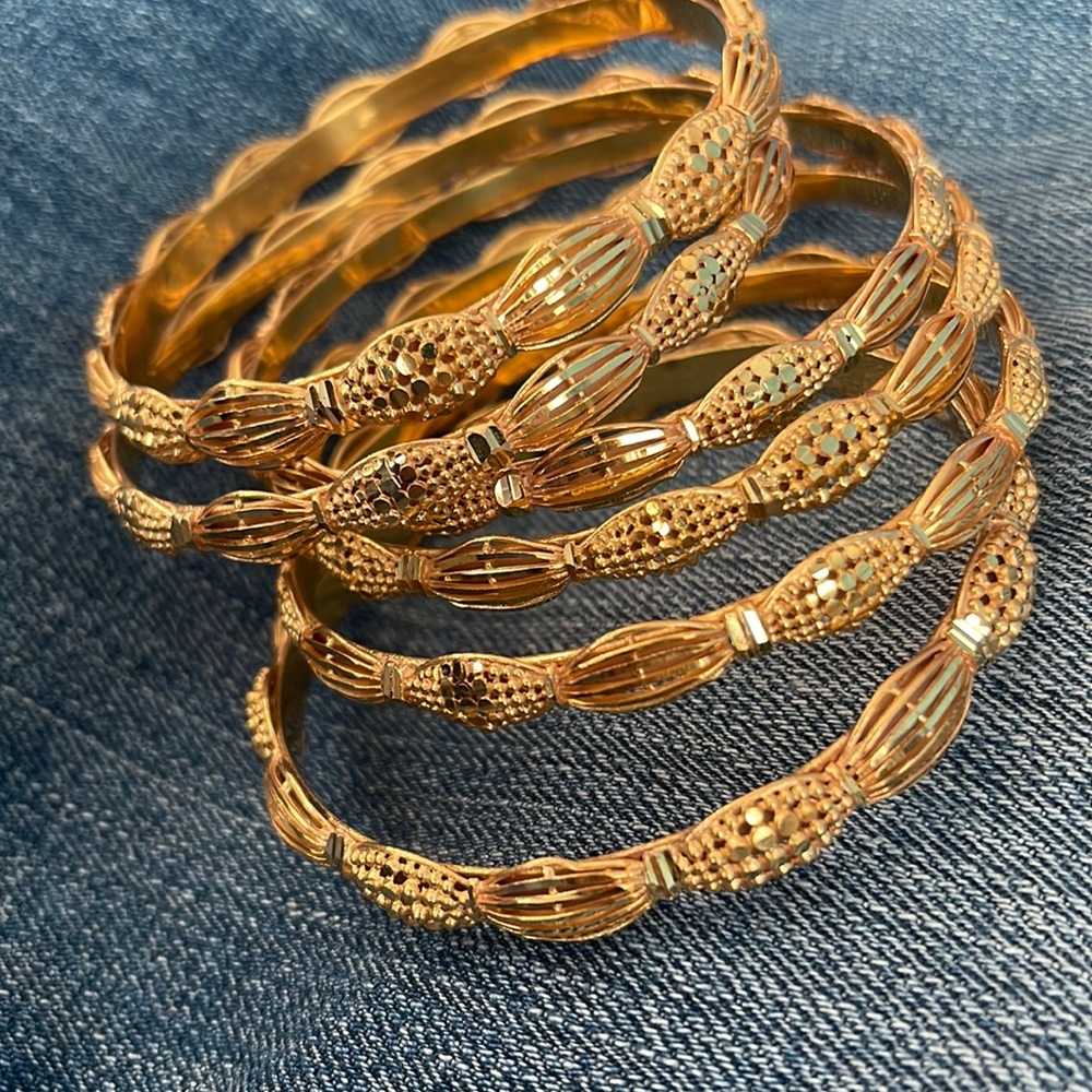 Goldplated Pakistani Indian bangles